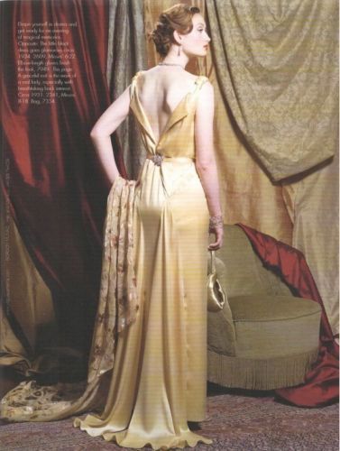 1931-Vintage-VOGUE-Sewing-Pattern-B32-12-DRESS-1201-262847911834-3