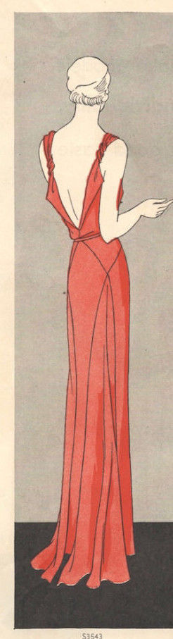 1931-Vintage-VOGUE-Sewing-Pattern-B34-DRESS-1035-261240060314-2
