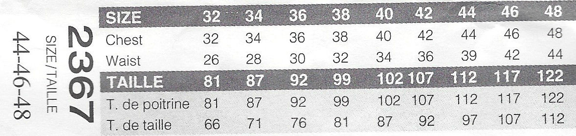 1940s-Vintage-VOGUE-Sewing-Pattern-Chest-44-46-48-MENS-ZOOT-SUIT-1437R-261902562421-3