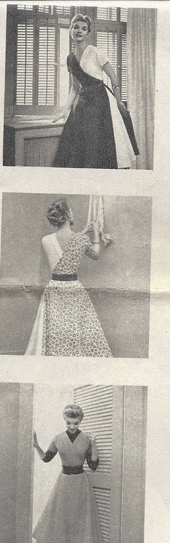 1950s-Vintage-Sewing-Pattern-DRESS-B34-1431-252085857525-5