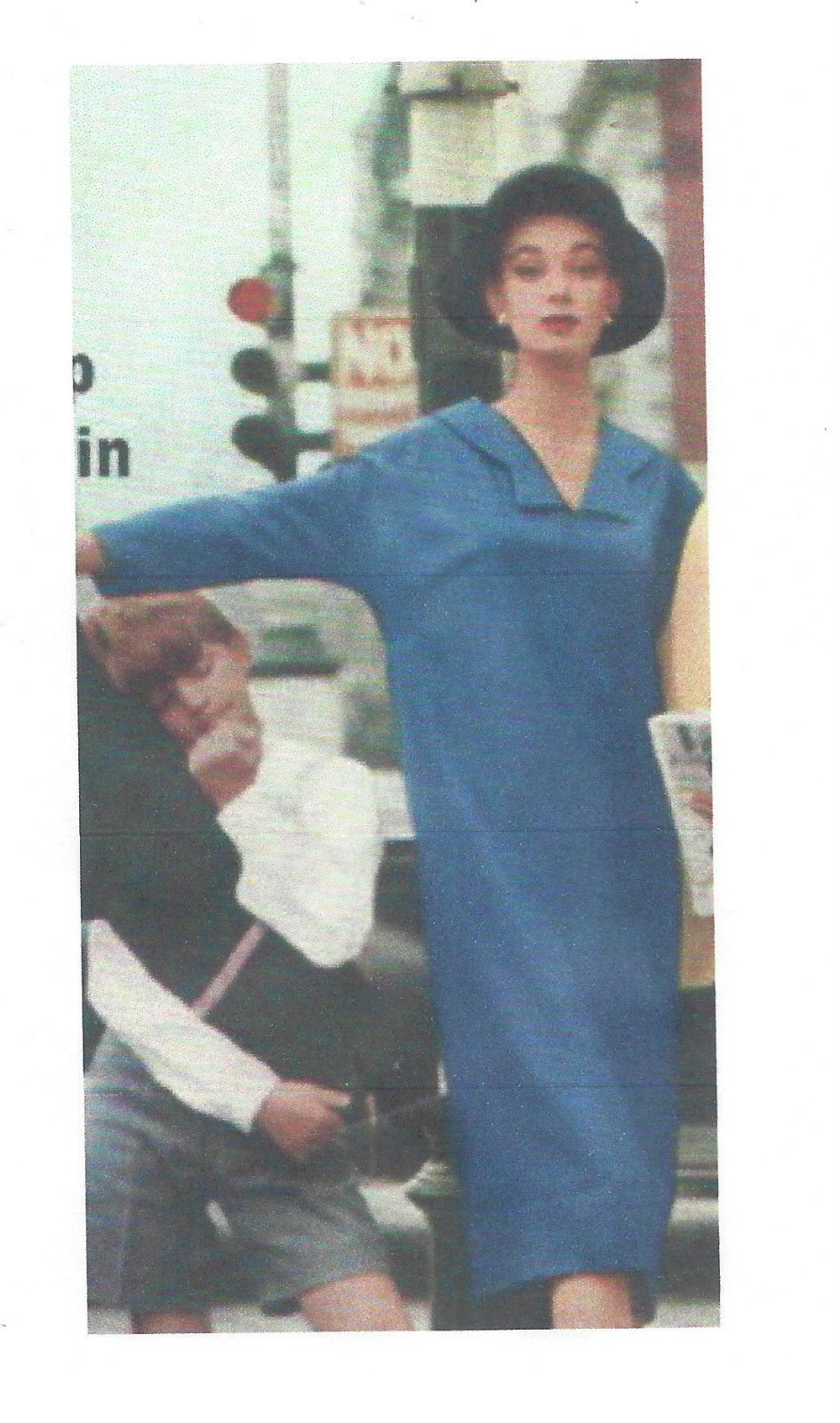 1960s-Vintage-VOGUE-Sewing-Pattern-B34-DRESS-224-251173687455-3