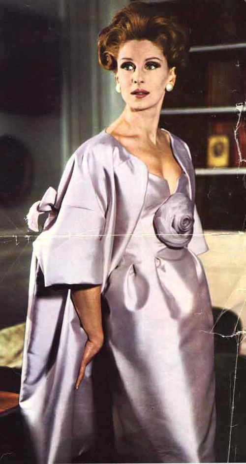 1961-Vintage-VOGUE-Sewing-Pattern-B38-DRESS-COAT-1787R-LANVIN-252787210929-3