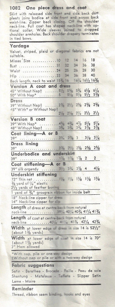 1961-Vintage-VOGUE-Sewing-Pattern-B38-DRESS-COAT-1787RR-LANVIN-262871025369-3