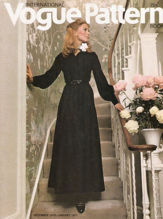 1969-Vintage-VOGUE-Sewing-Pattern-DRESS-B38-1754-252670372155-3