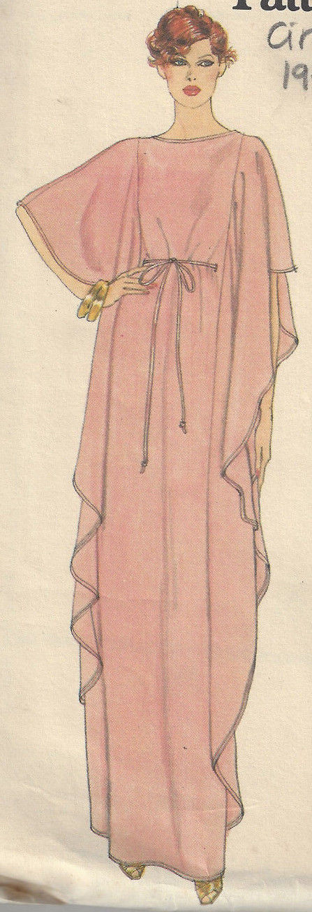 1979-Vintage-VOGUE-Sewing-Pattern-B34-36-CAFTAN-Loose-Fitting-Medium-1800-252829654776-3